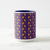 Regenbogenhalbmesser Tasse (Zentrum)