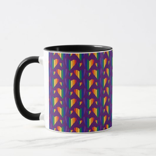 Regenbogenhalbmesser Tasse (Links)