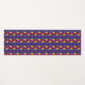 Regenbogenhalbmesser Yogamatte (Vorderseite (Horizontal))