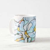Regenbogenhalterungen. Unity of Stached Glass Seri Kaffeetasse (Vorderseite Links)