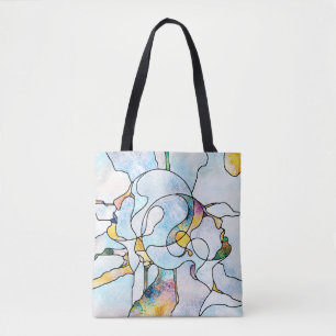 Regenbogenhalterungen. Unity of Stached Glass Seri Tasche