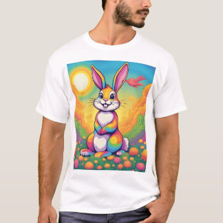 Regenbogenhase T-Shirt