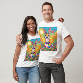 Regenbogenhase T-Shirt (Unisex)