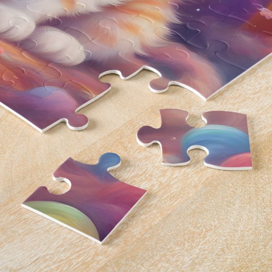 Regenbogenhaube Puzzle (Seite)