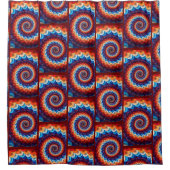 Regenbogenhelle Duschvorhang (Vorderseite)