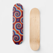 Regenbogenhelle Skateboard (Vorderseite)