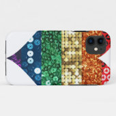 Regenbogenherz Case-Mate iPhone Hülle (Rückseite (Horizontal))