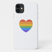 Regenbogenherz Case-Mate iPhone Hülle (Rückseite)