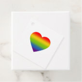 Regenbogenherz Geschenkanhänger (Beispiel)