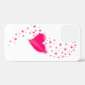 Regenbogenherz mit Sternen Case-Mate iPhone Hülle (Rückseite (Horizontal))