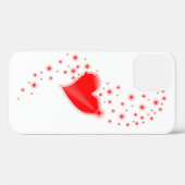 Regenbogenherz mit Sternen Case-Mate iPhone Hülle (Rückseite (Horizontal))