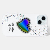Regenbogenherz mit Sternen , Die Magie der Liebe Case-Mate iPhone Hülle (Rückseite (Horizontal))