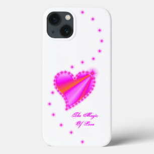 Regenbogenherz mit Sternen , Die Magie der Liebe Case-Mate iPhone Hülle