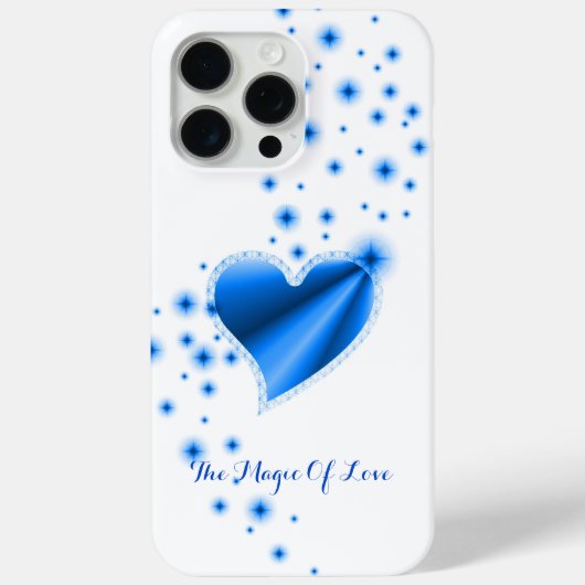 Regenbogenherz mit Sternen , Die Magie der Liebe Case-Mate iPhone Hülle (Rückseite)