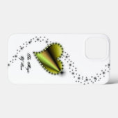 Regenbogenherz mit Sternen , Die Magie der Liebe Case-Mate iPhone Hülle (Rückseite (Horizontal))