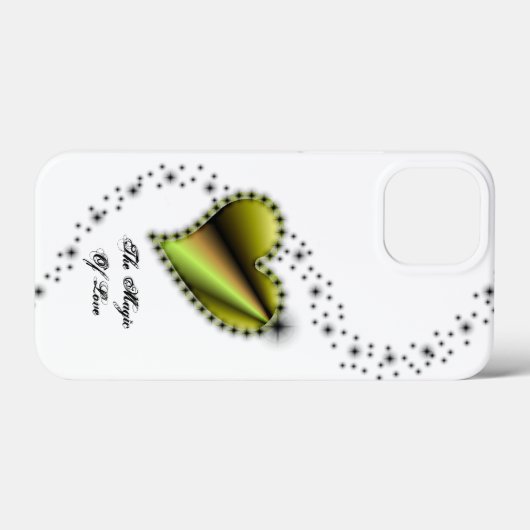 Regenbogenherz mit Sternen , Die Magie der Liebe Case-Mate iPhone Hülle (Rückseite (Horizontal))