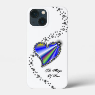 Regenbogenherz mit Sternen , Die Magie der Liebe Case-Mate iPhone Hülle
