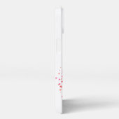 Regenbogenherz mit Sternen , Die Magie der Liebe iPhone Hülle (Rechte Seite)