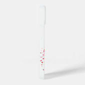 Regenbogenherz mit Sternen , Die Magie der Liebe iPhone Hülle (Rechte Seite)