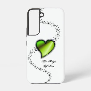 Regenbogenherz mit Sternen , Die Magie der Liebe Samsung Galaxy Hülle
