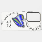 Regenbogenherz mit Sternen , Die Magie der Liebe Samsung Galaxy Hülle (Rückseite (Horizontal))