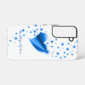 Regenbogenherz mit Sternen , Die Magie der Liebe Samsung Galaxy Hülle (Rückseite (Horizontal))