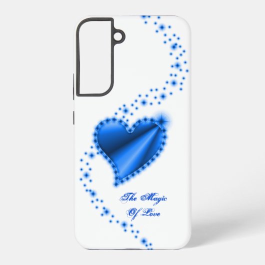 Regenbogenherz mit Sternen , Die Magie der Liebe Samsung Galaxy Hülle (Rückseite)
