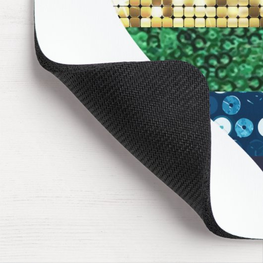 Regenbogenherz Mousepad (Ecke)