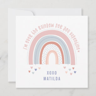 Regenbogenherz niedliches Foto Klassenzimmer Valen