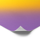 Regenbogenherz Poster (Ecke)