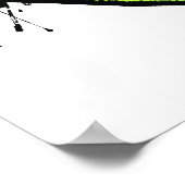 Regenbogenherz Poster (Ecke)