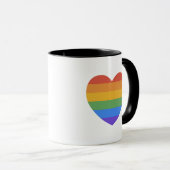 Regenbogenherz Tasse (VorderseiteRechts)