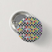 Regenbogenherzen Button (Vorne & Hinten)