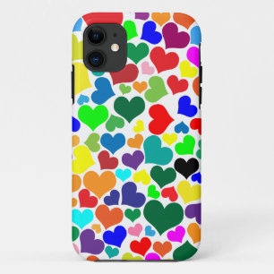 Regenbogenherzen Case-Mate iPhone Hülle