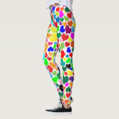 Regenbogenherzen Leggings (Links)