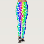 Regenbogenherzen Leggings (Rückseite)