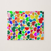 Regenbogenherzen Puzzle (Horizontal)