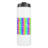 Regenbogenherzen Thermosbecher (Vorderseite)