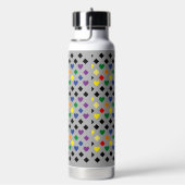 Regenbogenherzen Trinkflasche (rechts)