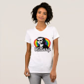 RegenbogenHillary Clinton 2016 - cooler Clinton - T-Shirt (Vorne ganz)