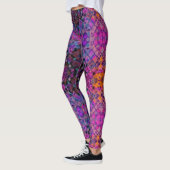Regenbogenkaleidoskop Leggings (Links)