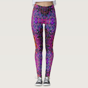 Regenbogenkaleidoskop Leggings