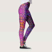 Regenbogenkaleidoskop Leggings (Rechts)