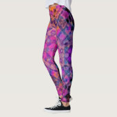 Regenbogenkaleidoskop-Leggings Leggings (Links)