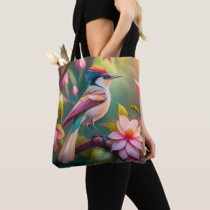 Regenbogenkamm Jay Fantasy-Vogel Tasche