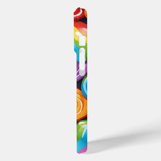 Regenbogenkanone Case-Mate iPhone Hülle (Rückseite / Links)