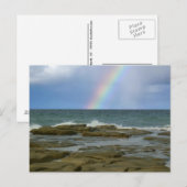 Regenbogenkarte Postkarte (Vorne/Hinten)