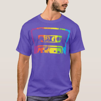 Regenbogenkassette T-Shirt
