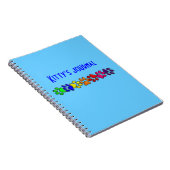 Regenbogenkatze Notizblock (Rechte Seite)