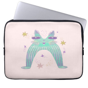 Regenbogenkatzenkunst laptopschutzhülle